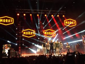 Morat en el estadio Nacional